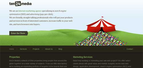 ten-new-design new ten24 media website design