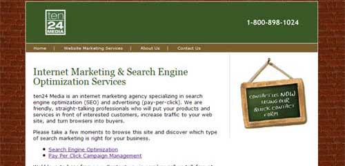 ten24-old-design ten24 media old website design